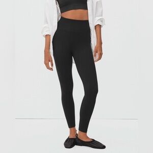 Everlane XS/S Black Ribbed The Seamless‎ Legging